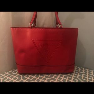 Guess tote -blood orange